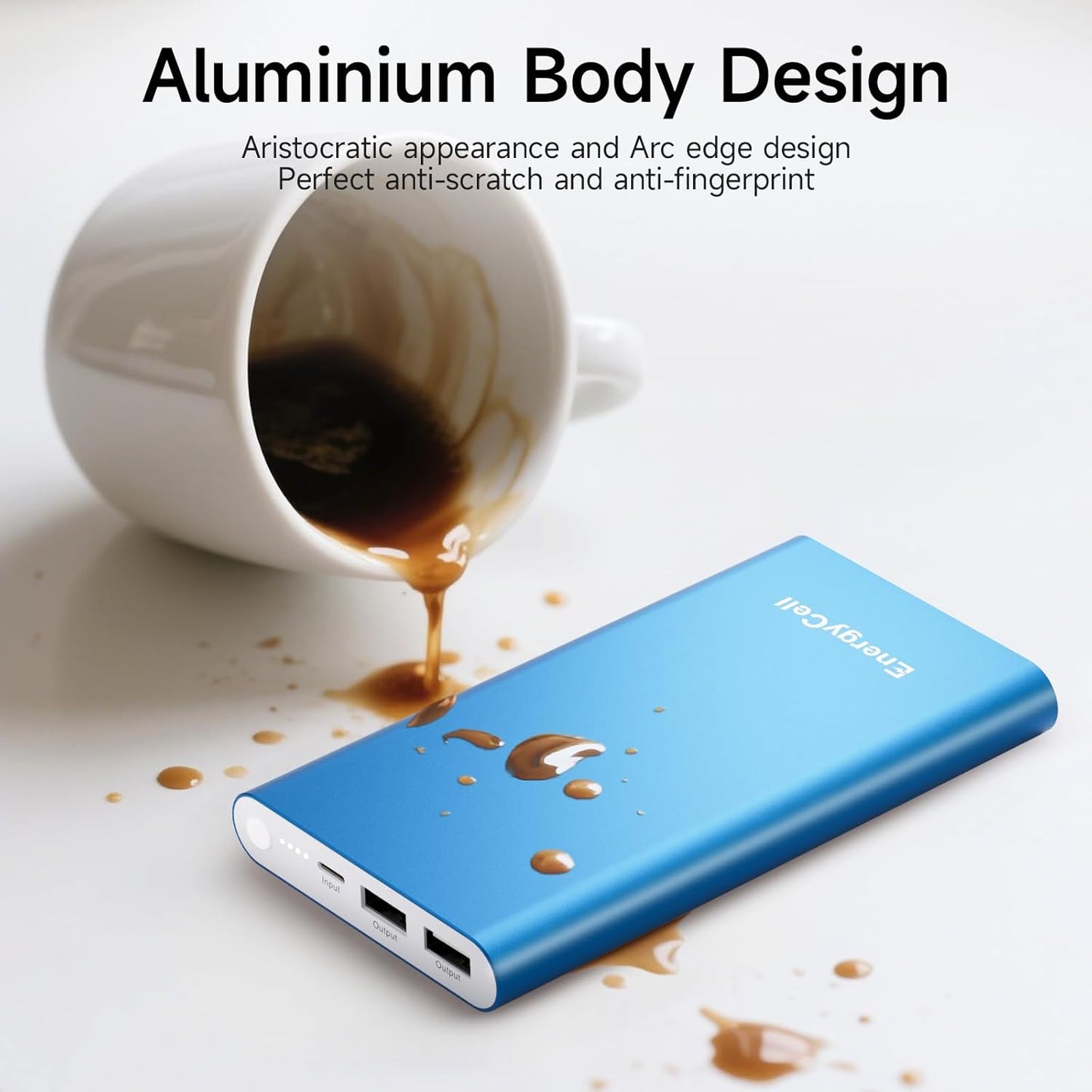 4GS Portable Charger - 12000Mah Fast Charging, Dual 3A High - Speed Output - The Gadget Guy