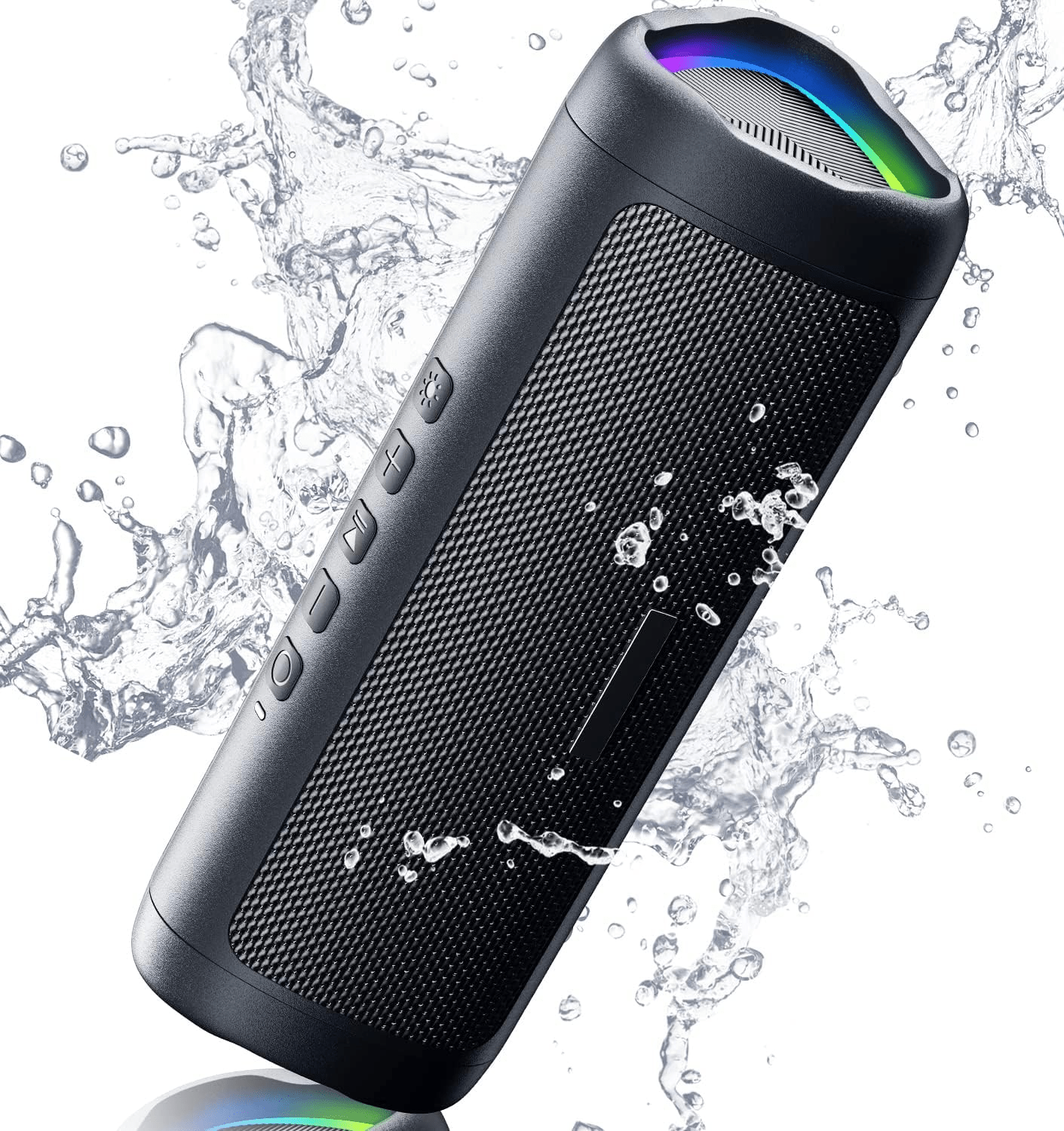Bluetooth Speaker with HD Sound, Portable Wireless, IPX5 Waterproof, up to 20H Playtime - The Gadget Guy