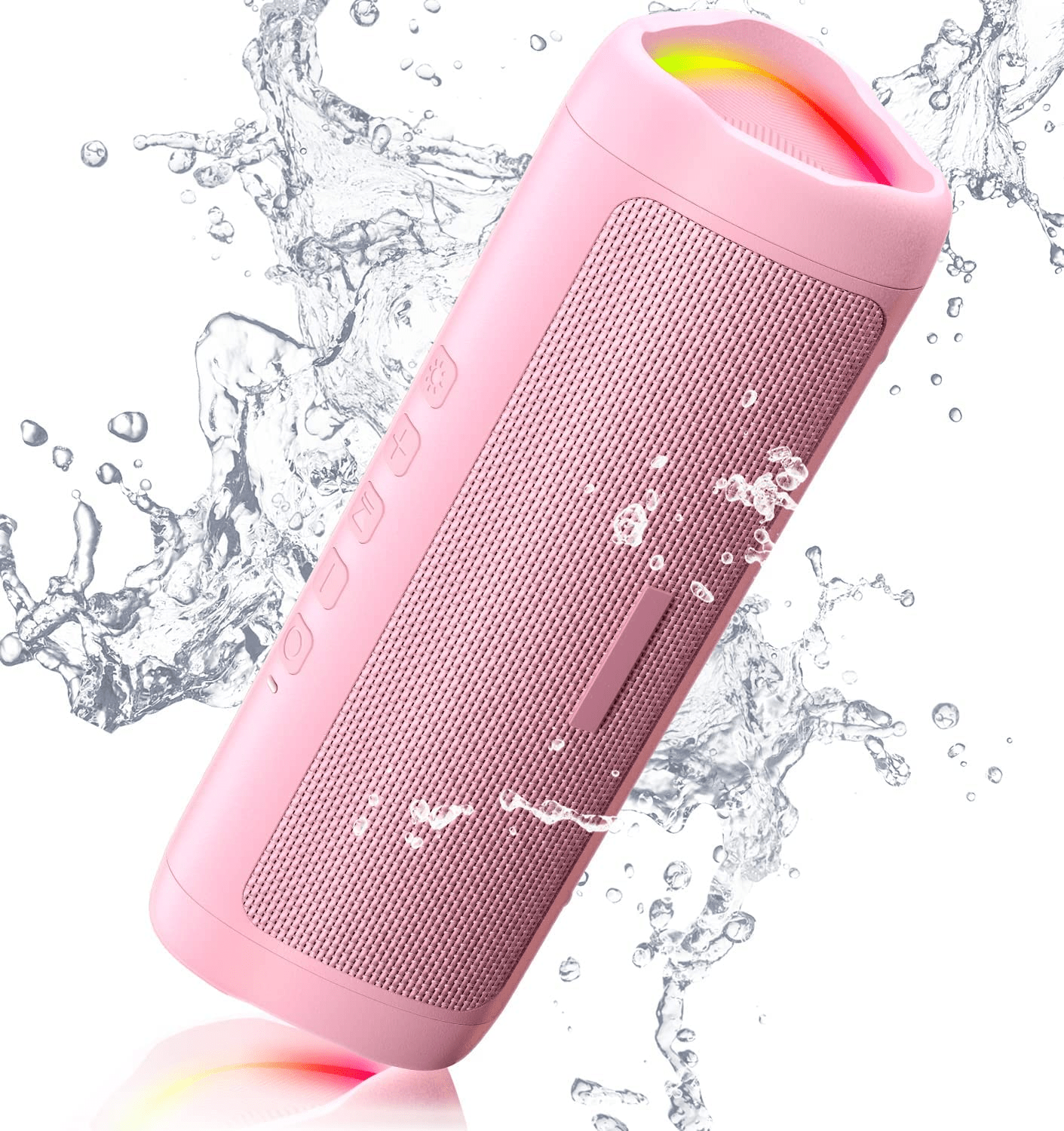 Bluetooth Speaker with HD Sound, Portable Wireless, IPX5 Waterproof, up to 20H Playtime - The Gadget Guy