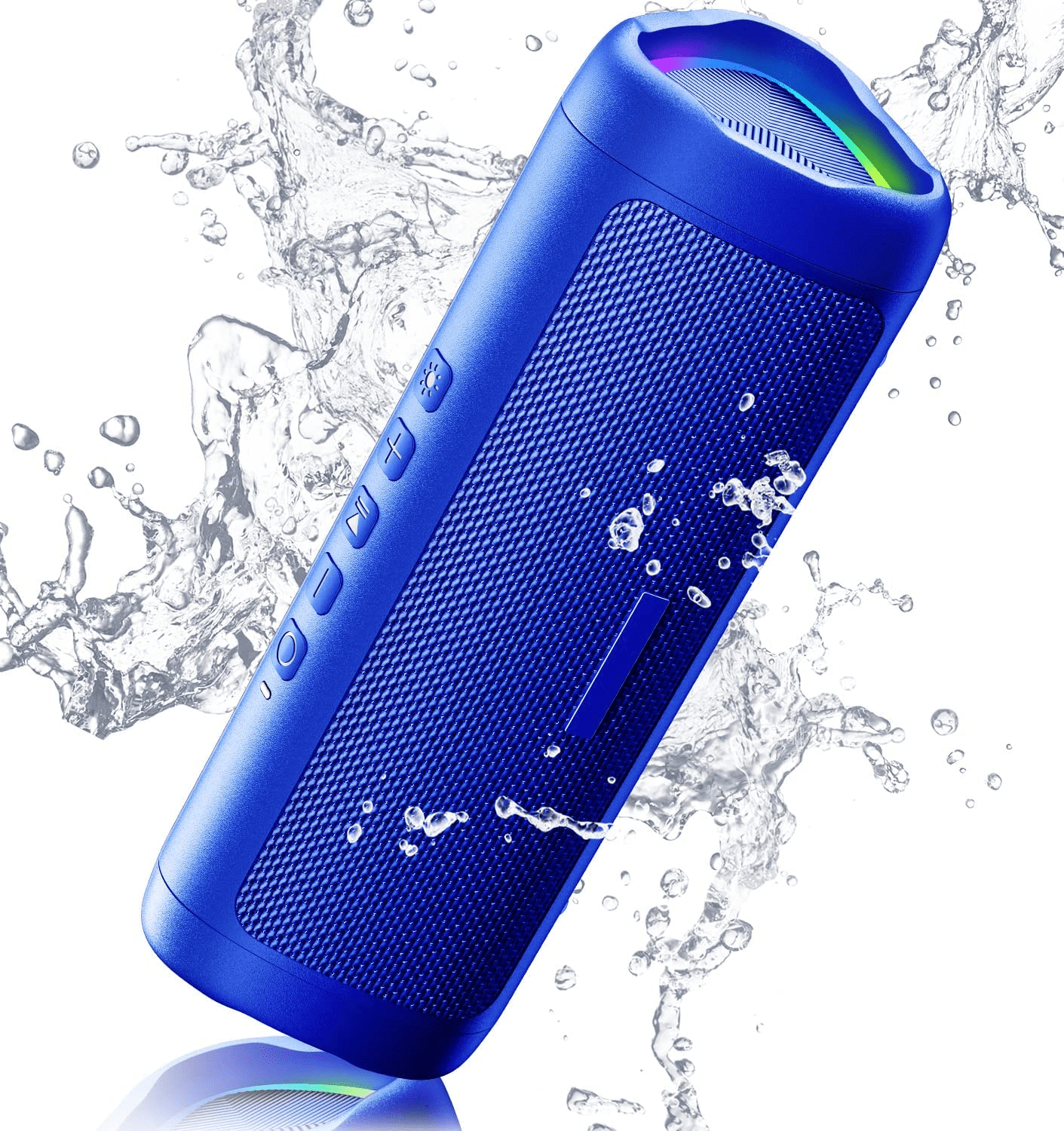 Bluetooth Speaker with HD Sound, Portable Wireless, IPX5 Waterproof, up to 20H Playtime - The Gadget Guy