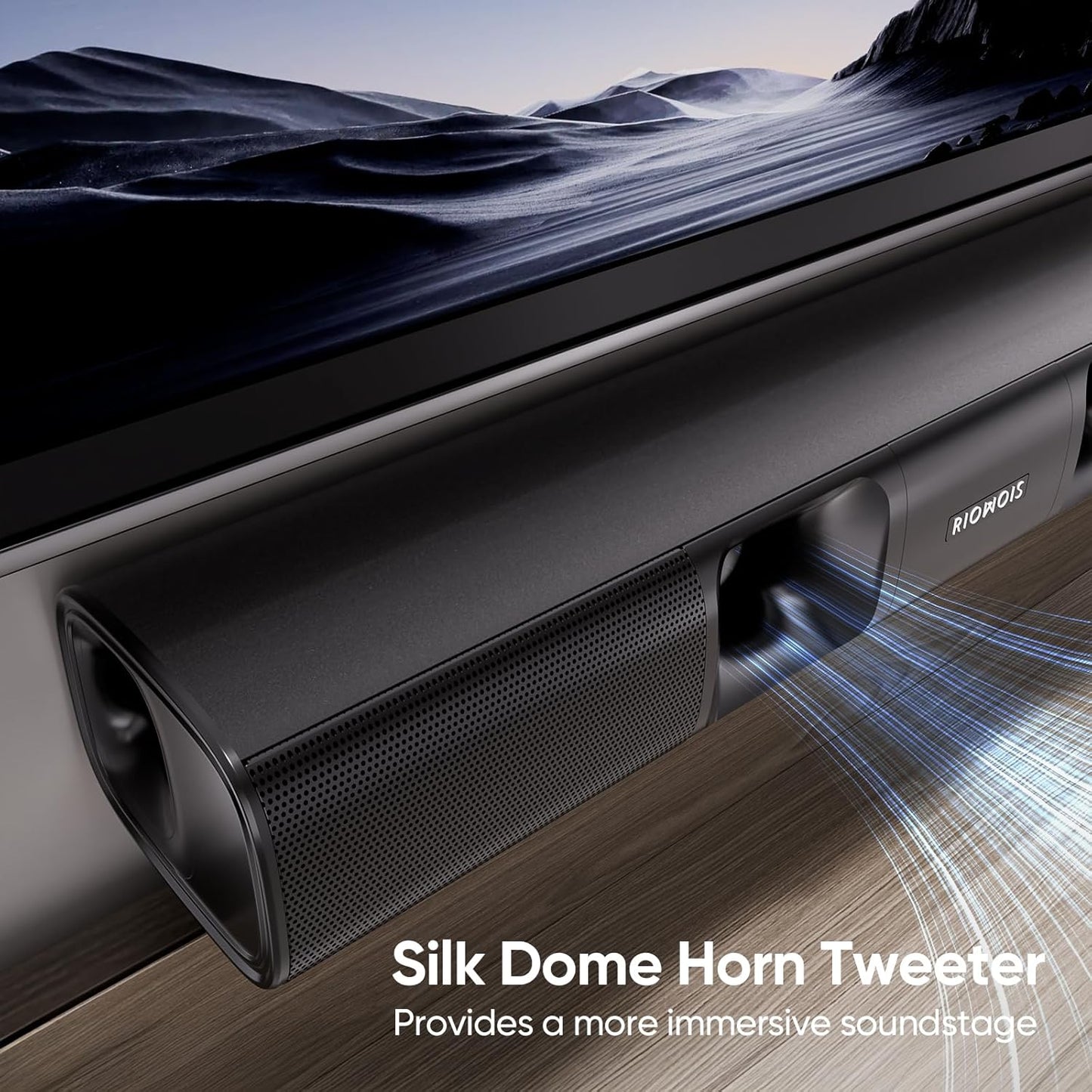 Sound Bar for Smart TV - 90W Compact Soundbar TV Speaker with Subwoofer - The Gadget Guy