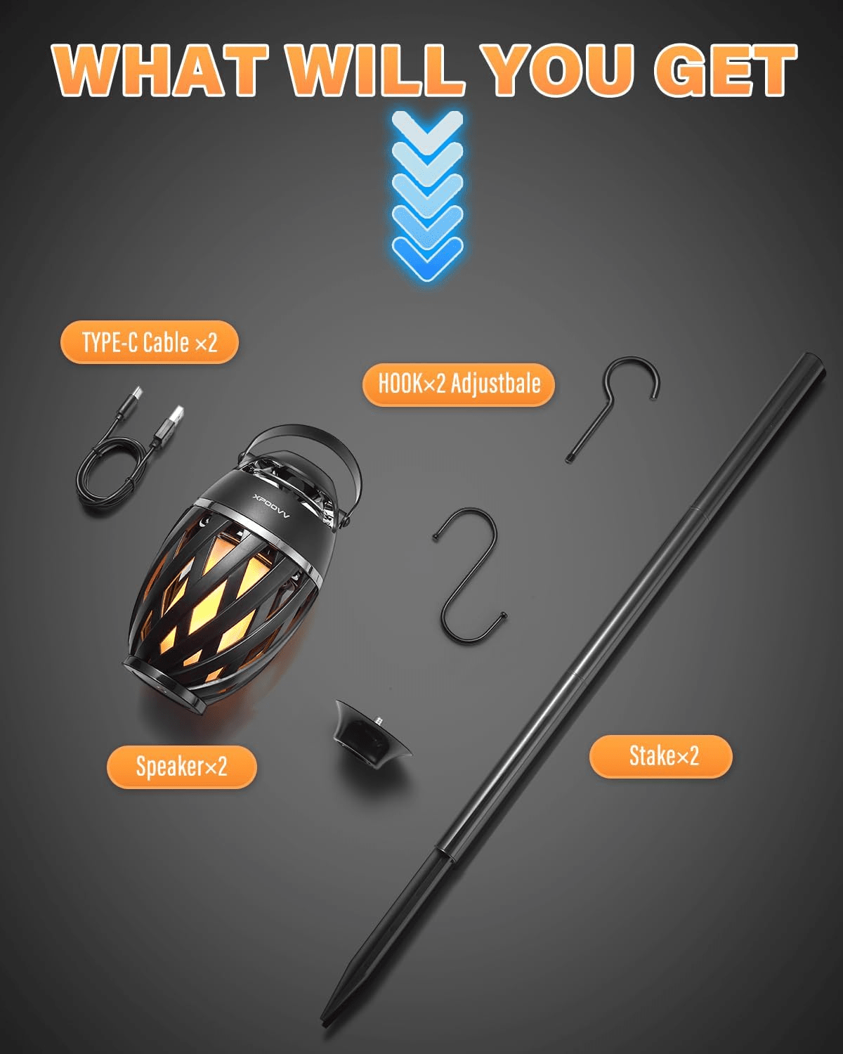 Waterproof Outdoor Bluetooth Speaker with LED Torch - The Gadget Guy