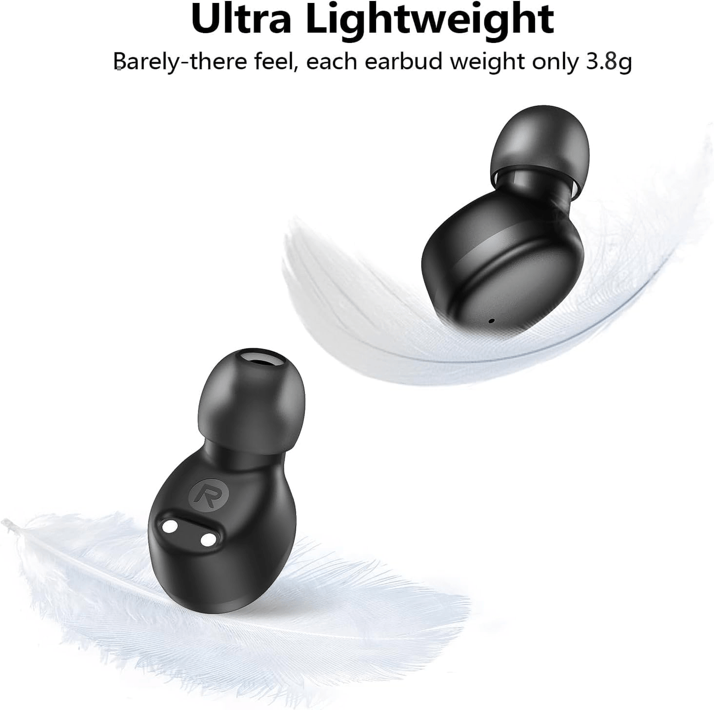 Wireless Earbuds Bluetooth 5.3 in Ear Buds Light Weight Headphones - The Gadget Guy