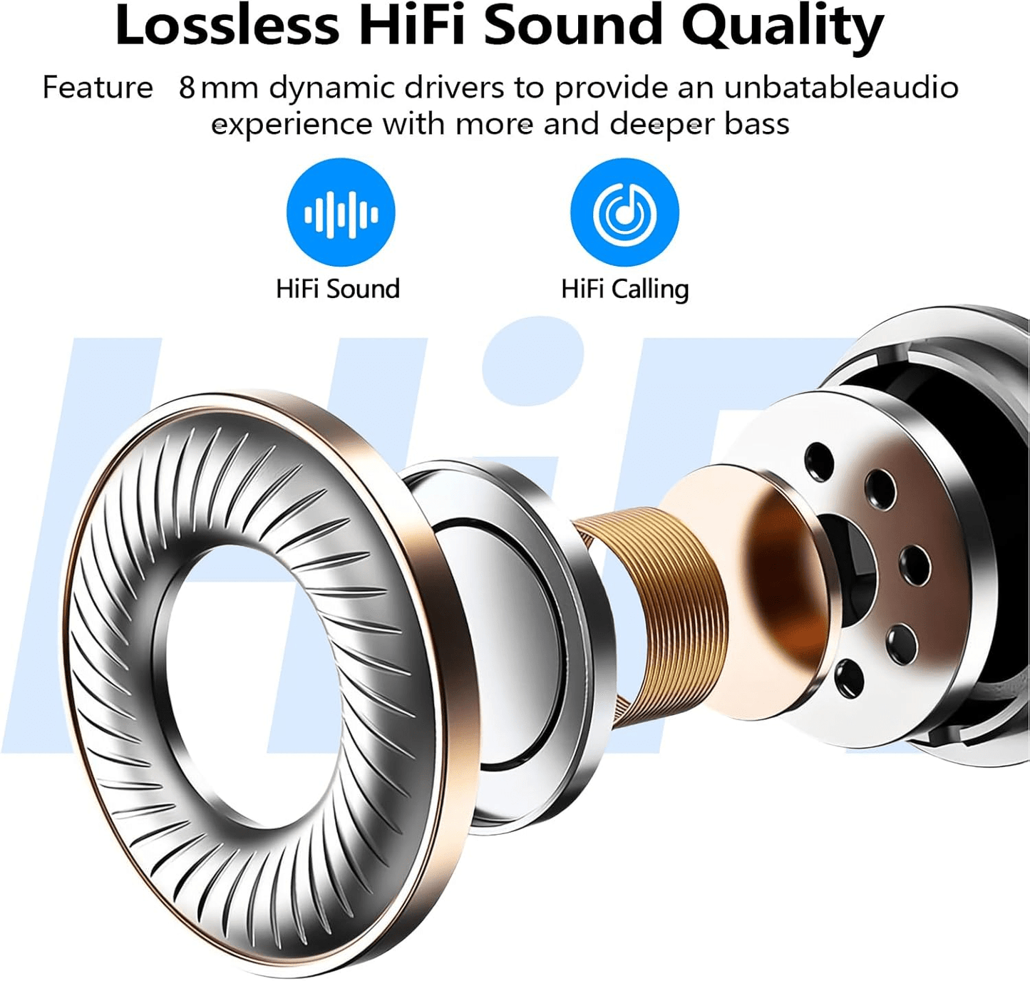 Wireless Earbuds Bluetooth 5.3 in Ear Buds Light Weight Headphones - The Gadget Guy