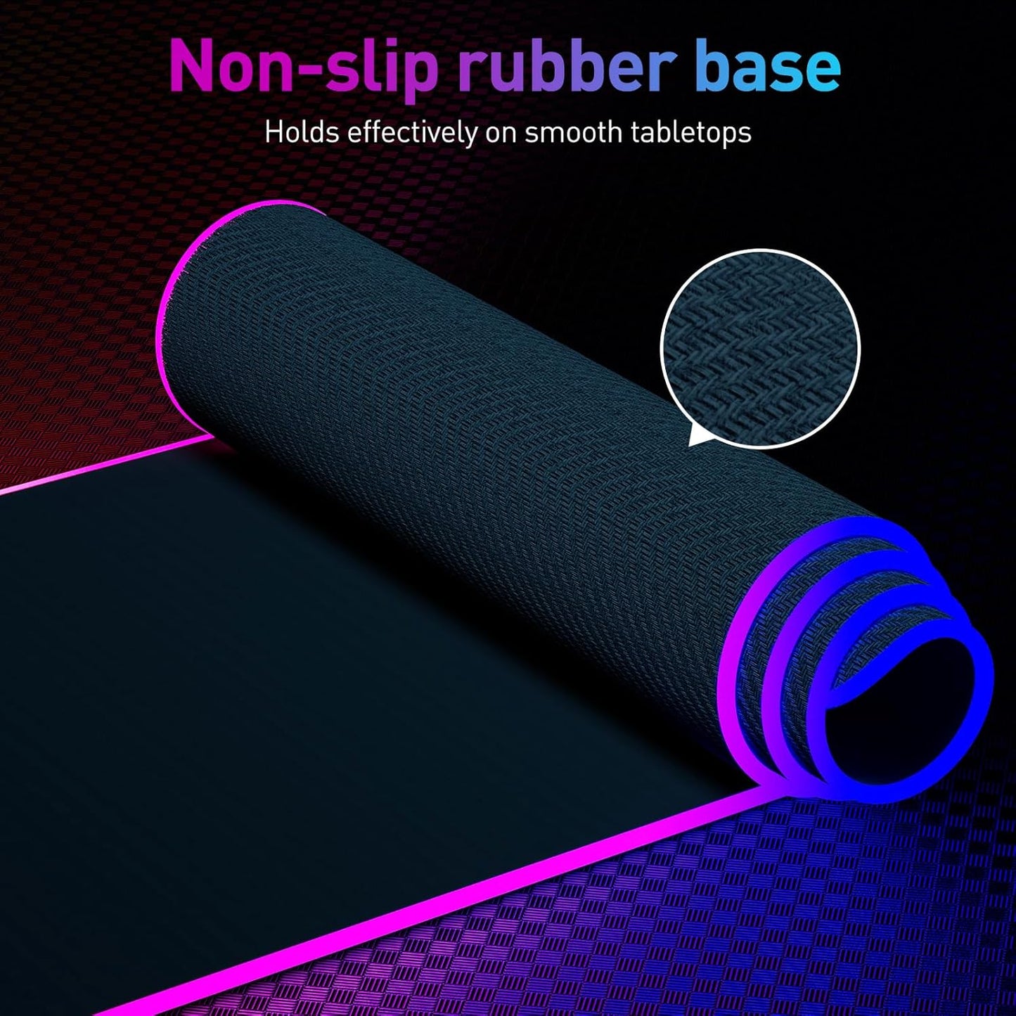 XL RGB Mousepad LED - The Gadget Guy