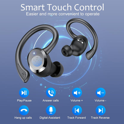 Bluetooth 5.4 Headphones Hifi Stereo - with Noise Cancelling Mic, IP7 Waterproof - The Gadget Guy