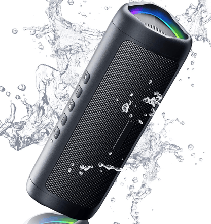 Bluetooth Speaker with HD Sound, Portable Wireless, IPX5 Waterproof, up to 20H Playtime - The Gadget Guy