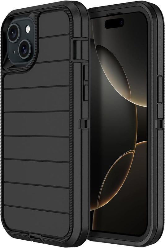 IPhone 15 Plus Case Heavy Duty 3 - Layer [Comparable To OtterBox] - The Gadget Guy