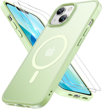 Magnetic Series Protective Case for IPhone 13 Red/Green/Black - The Gadget Guy