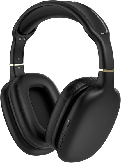 Noise Cancellation Supersoft Leather Wireless Bluetooth Headphones w/ Built - In MIC - The Gadget Guy