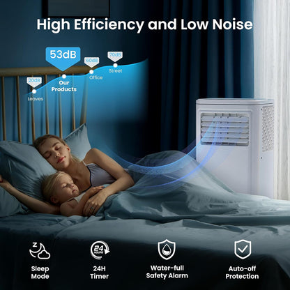 Portable Air Conditioner - 10000 BTU, Cools up to 450 Sq.Ft - The Gadget Guy