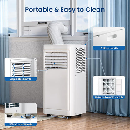 Portable Air Conditioner - 10000 BTU, Cools up to 450 Sq.Ft - The Gadget Guy
