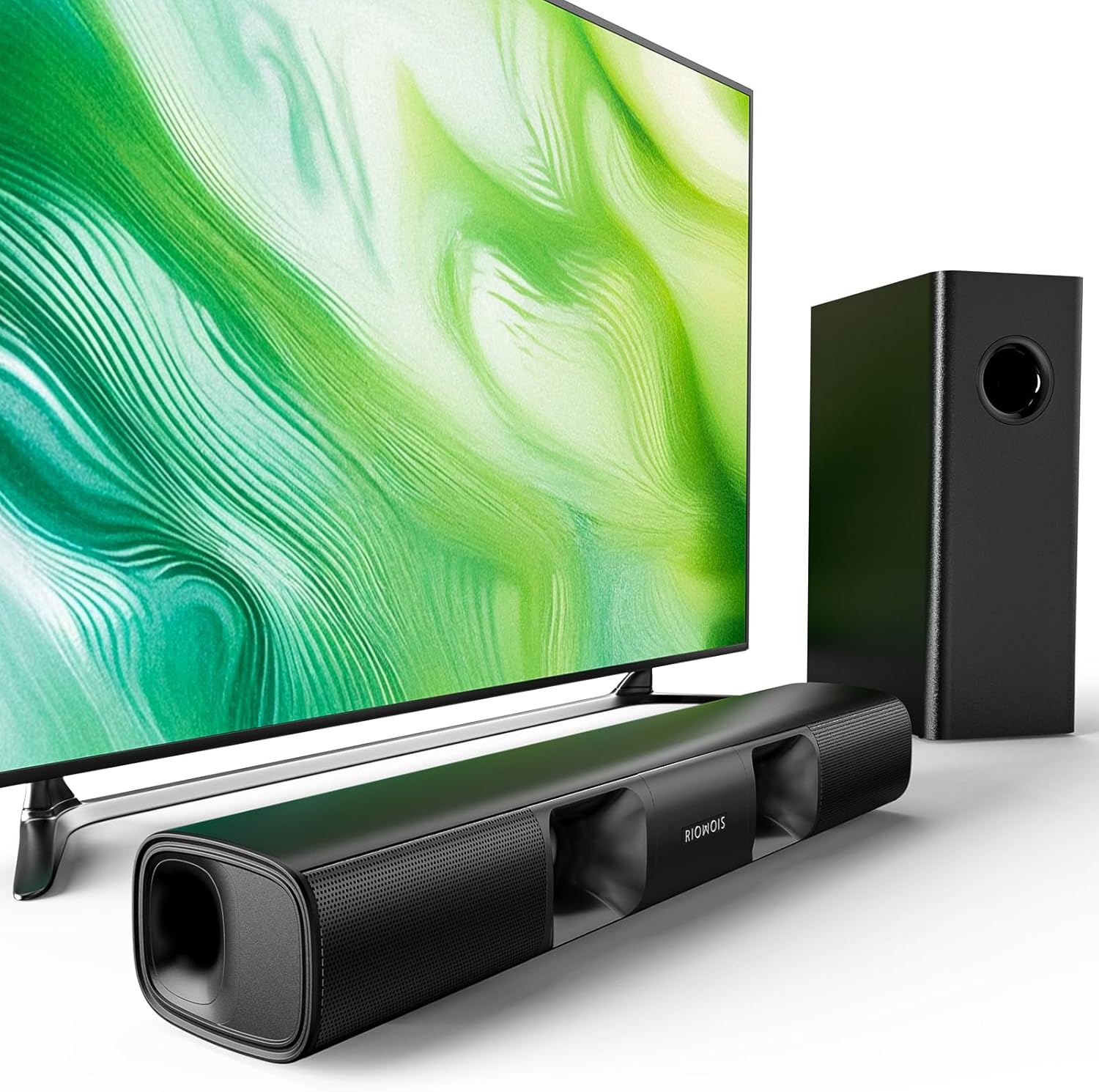 Sound Bar for Smart TV - 90W Compact Soundbar TV Speaker with Subwoofer - The Gadget Guy