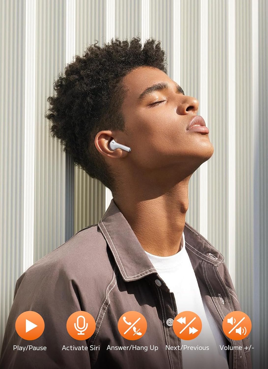 Wireless Earbuds - Bluetooth 5.4 Ear Buds with Multifunctional Touch Screen, ANC/ENC Noise Cancelling Headphones with 48H Playtime - The Gadget Guy