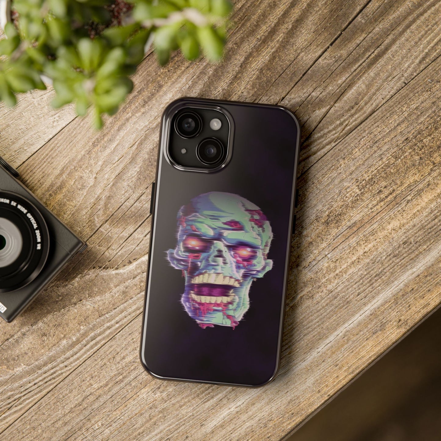 Zombie Skull Tough Phone Case - The Gadget Guy